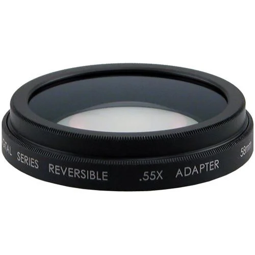 Century Optics DS-55WA-58 0.55x Wide Angle Reversible Adapter Lens