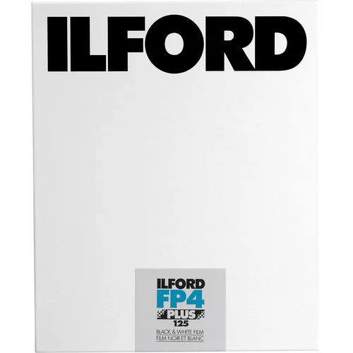 Ilford FP4 Plus 8 x 10 B&W Negative Film (25 Sheets)