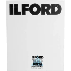 Ilford Delta 100 Professional 8x10 B&W Negative Film Pack (25 Sheets)