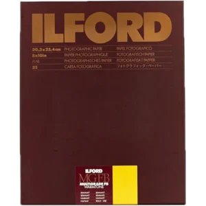 Ilford Warmtone Multigrade FB Semi-Matt Photographic Paper (8x10 Inches, 100 Sheets)