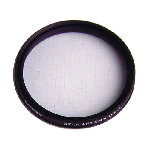 Tiffen 4.5-Inch Circular 4-Point 2mm Star Grid Filter for Special Effects