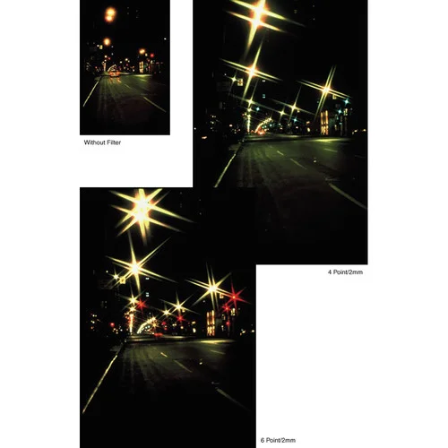 Tiffen 4.5-Inch Circular 4-Point 3mm Star Grid Filter for Special Effects - Image 2