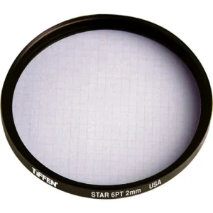 Tiffen 6-Point Star Effect Filter, 4.5 Round with 2mm Grid