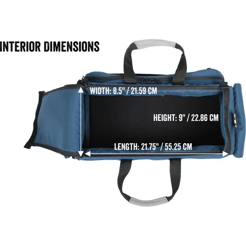 PortaBrace CAR-3 Blue Cargo Carry Case - Image 4