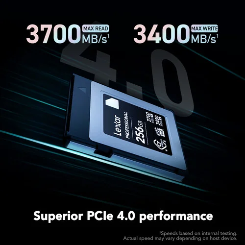 Lexar Professional 256GB DIAMOND CFexpress Type B 4.0 Memory Card - Image 2
