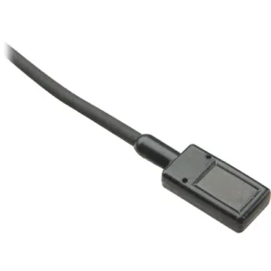 Lectrosonics-Compatible EMW Omnidirectional Lavalier Mic with 2.5mm Waterproof Sub-Mini Connector & Flat Frequency Response (Black)