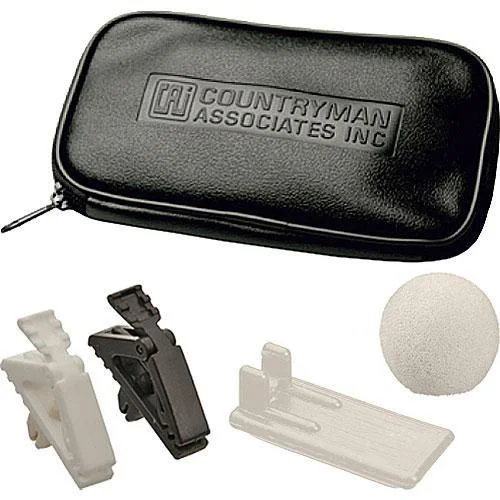 Omnidirectional Lavalier Microphone by Countryman EMW  Shelved Frequency Response for Telex Wireless Systems (White, 4-Pin LEMO Connector) - Image 3