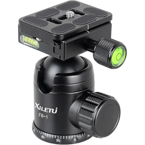 XILETU T284C+FB-1 Arca-Type Ball Head Carbon Fiber Camouflage Tripod - Image 7