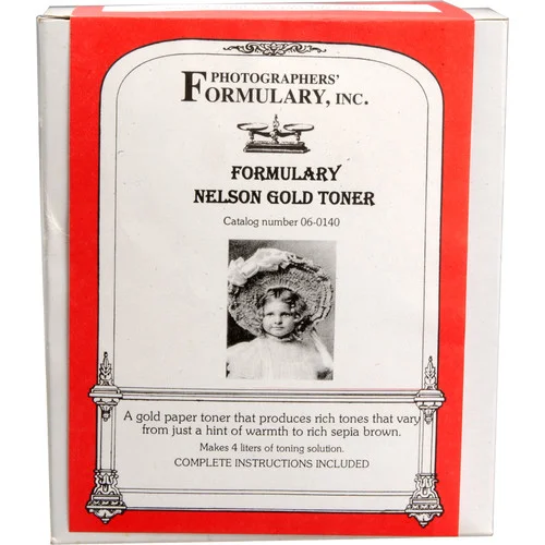 Nelson Gold Toner for Black & White Photography by Photographers' Formulary - 4 Liter Solution