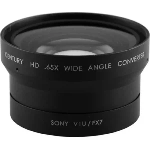 Century Optics 0HD-65CV-SH6 0.65x Wide-Angle Adapter Lens for Enhanced Viewing