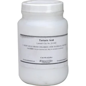 1 Pound Tartaric Acid for Photography by Photographers' Formulary