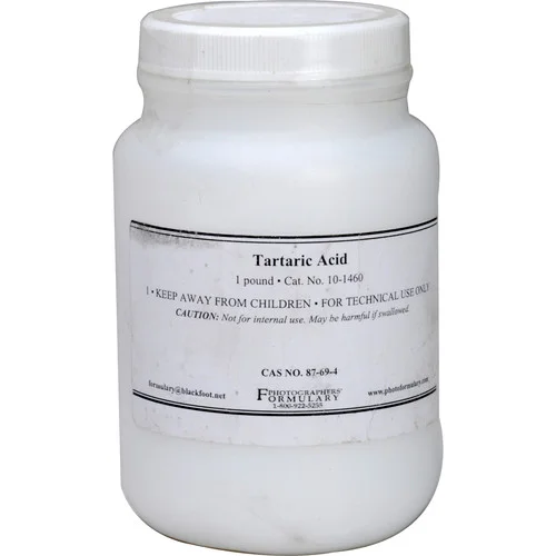 1 Pound Tartaric Acid for Photography by Photographers' Formulary