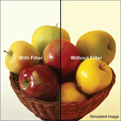 Tiffen 80B 105mm Coarse Thread Color Conversion Filter - Image 2