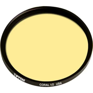 Tiffen 105mm 1/2 Coral Coarse Thread Solid Color Filter