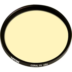 Tiffen 105mm 1/4 Coral Solid Color Coarse Thread Filter