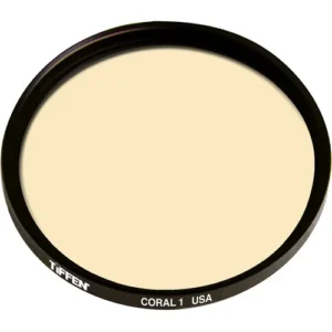 Tiffen 105mm 1 Coral Coarse Thread Solid Color Filter