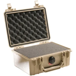 1120 Protector Case by Pelican (Foam Inserts, Desert Tan)