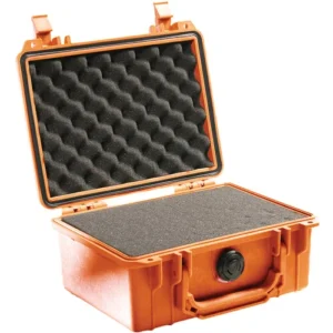 Orange Pelican 1150 Protective Case with Foam Insert