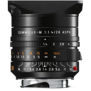 Leica Summilux-M 28mm f/1.4 ASPH Black Lens
