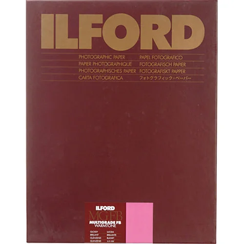 Ilford Warmtone Multigrade FB Glossy Photo Paper (16x20 Inches, Pack of 10 Sheets)
