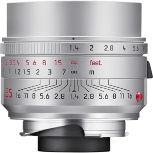 Leica Summilux-M 35mm f/1.4 ASPH Silver Lens (2022 Edition)