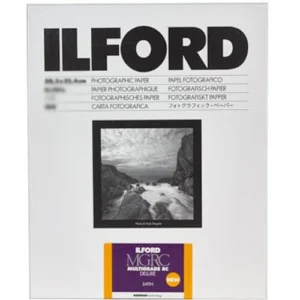 Ilford MULTIGRADE RC Deluxe Satin Paper (12 x 16 Inches, 50 Sheets)