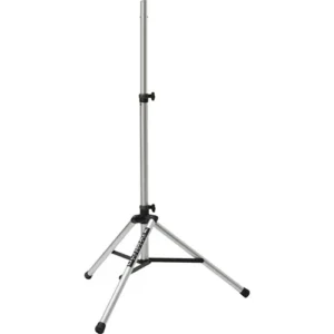 Premium TS-80S Aluminum Speaker Stand in Sleek Matte Silver Finish