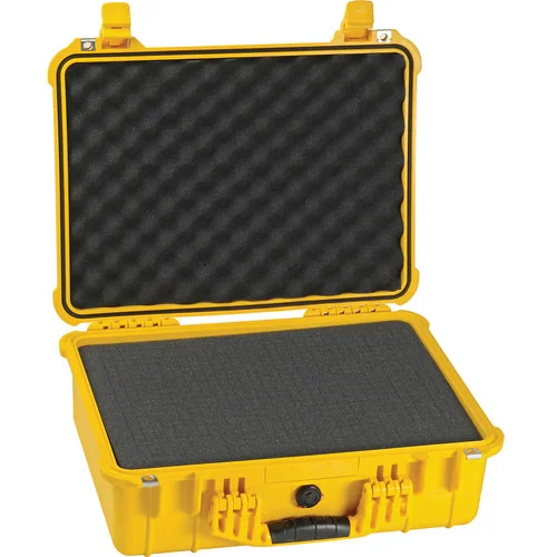 Yellow Pelican 1520 Protective Case with Custom Foam Insert