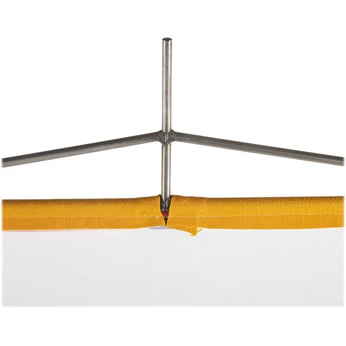Matthews White Artificial Silk Solid Frame Scrim  48 x 48 Inches - Image 3