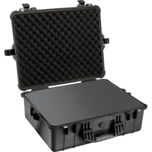 Black Pelican 1600 Protective Case Including Foam Insert