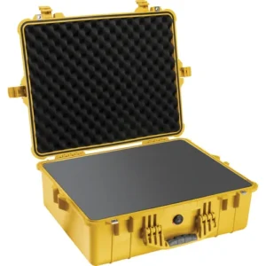 Yellow Pelican 1600 Protective Case with Foam Insert