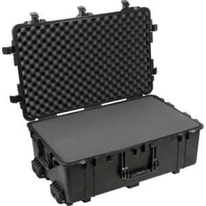 Black Pelican 1650 Protective Case with Custom Foam Insert