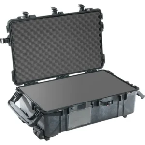 Black Pelican 1670 Protective Case with Custom Foam Insert