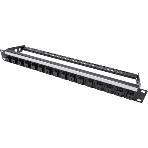 Custom Shop 16-Point USB-C Female to Female Passthrough Panel with Cable Management and ID Strip