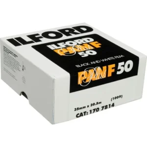 Ilford Pan F Plus 35mm Black & White Negative Film Roll (100 Feet)