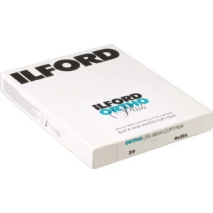 Ilford Ortho Plus 4 x 5 B&W Negative Film (25 Sheets)
