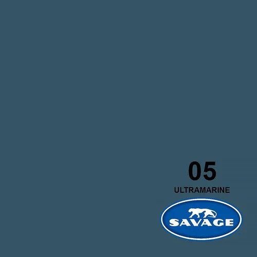 Savage #05 Ultramarine Seamless Backdrop Paper Roll (107 x 150 Feet) - Image 9