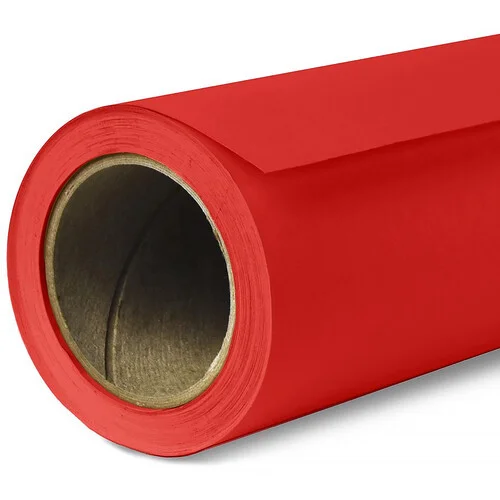 Savage #08 Seamless Primary Red Background Paper Roll (107 x 150 Feet) - Image 4