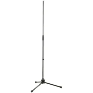 Black K&M 201A/2 Mic Stand with Tripod Base