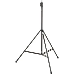 K&M 21411 Black Overhead Mic Stand with Tripod Base