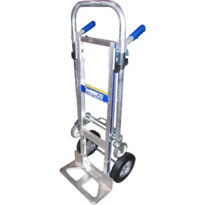 Wesco Cobra Jr. Dolly Cart - Offset Poly Hub, Durable Rubber Wheels & T18 Front Plate