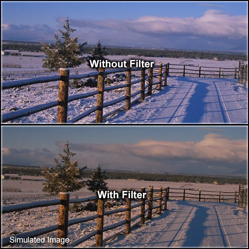 Tiffen 1 Tobacco Hard-Edge Graduated Filter, 2 x 3 Inches, Horizontal