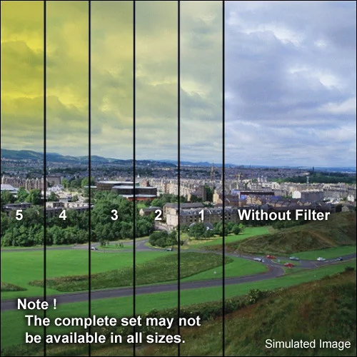 Tiffen 3 x 2 Soft-Edge Yellow Graduated Filter (Vertical)