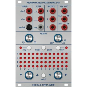 Buchla Model 242t Programmable Pulser Module for Eurorack (16 HP) by Tiptop