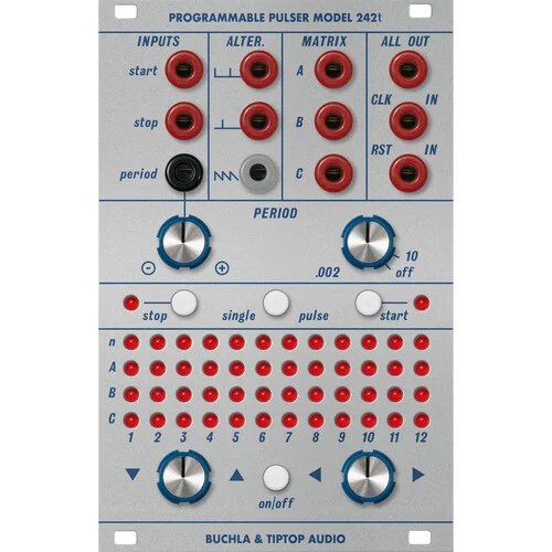 Buchla Model 242t Programmable Pulser Module for Eurorack (16 HP) by Tiptop