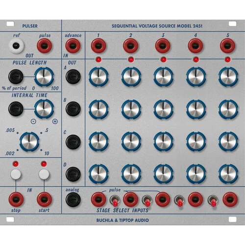 Buchla Model 245t Sequential Voltage Source Eurorack Module (30 HP) by Tiptop