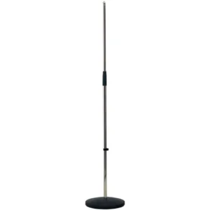 Black K&M 260/1 Adjustable Stand for Microphones