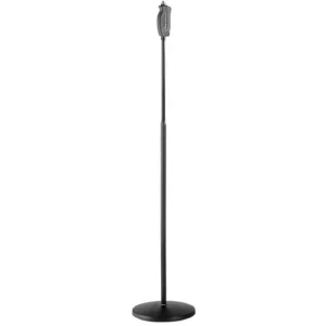 K&M 26085 Single-Hand Adjustable Mic Stand in Black