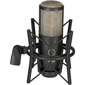 AKG P220 Black Cardioid Condenser Mic with Large Diaphragm