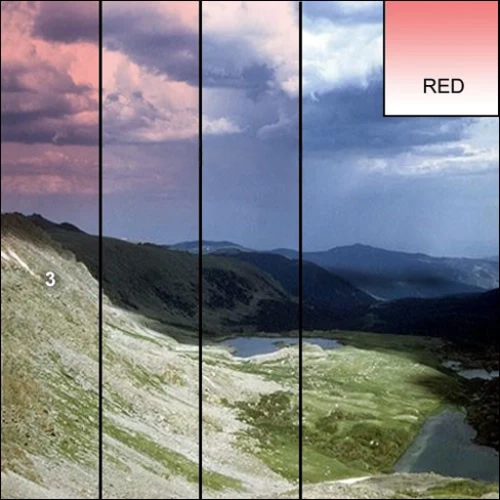 Tiffen 3x3 Inch Complementary Red #2 Filter